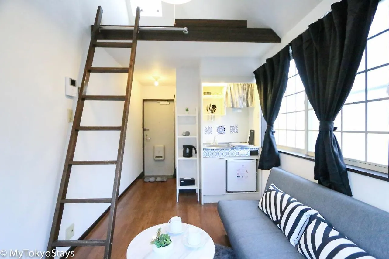 Апартаменты 毎月可能 Studio Loft Apt Honmachi-Shibuya Mh31 Токио