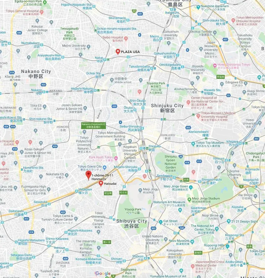 Апартаменты 毎月可能 Studio Loft Apt Honmachi-Shibuya Mh31 Токио